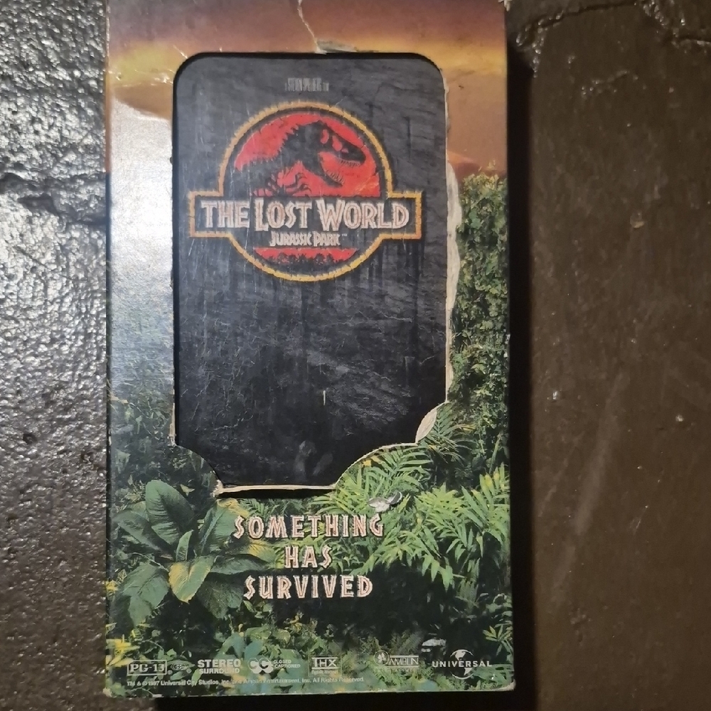 The Lost World: Jurassic Park VHS Style Collectible - Black & Green